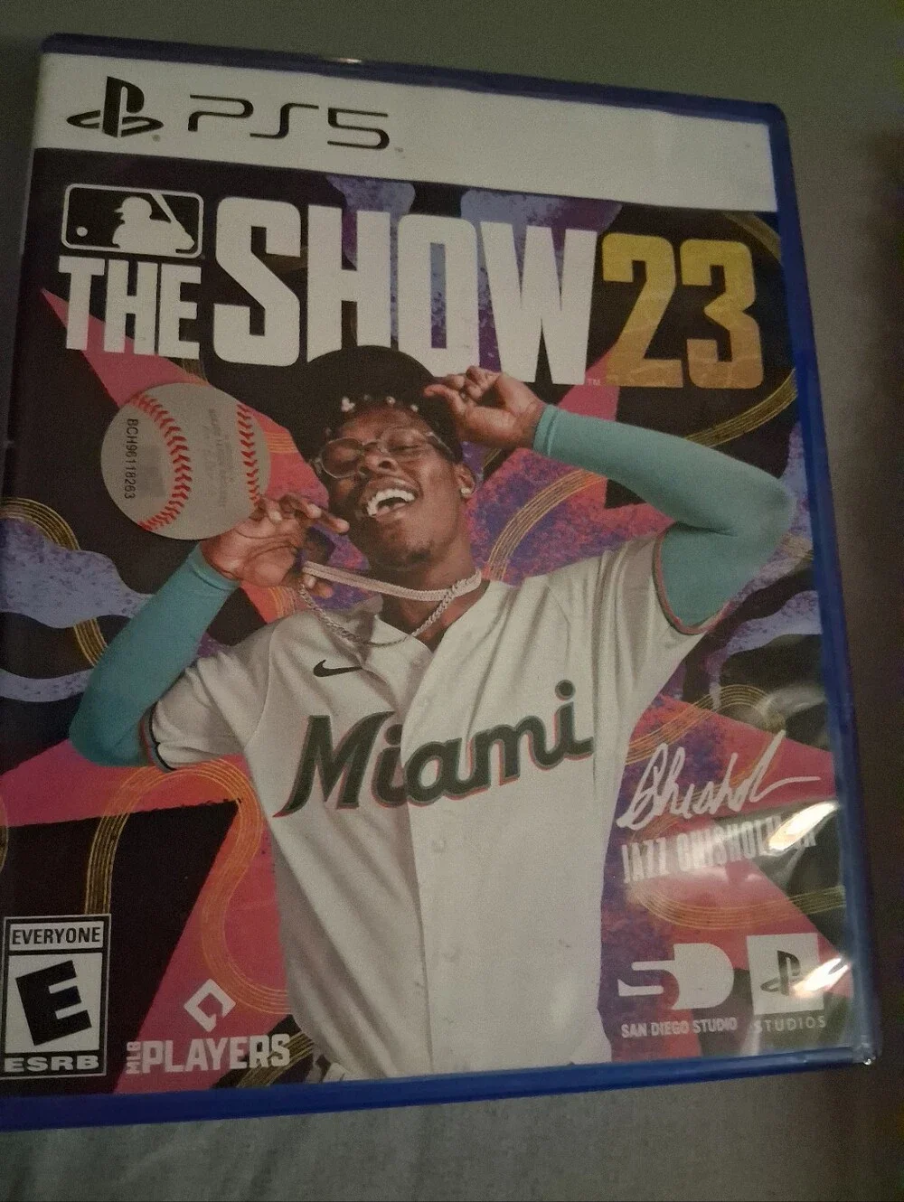 Sony PS5 MLB The Show 23 – Miami Teal & White Cover